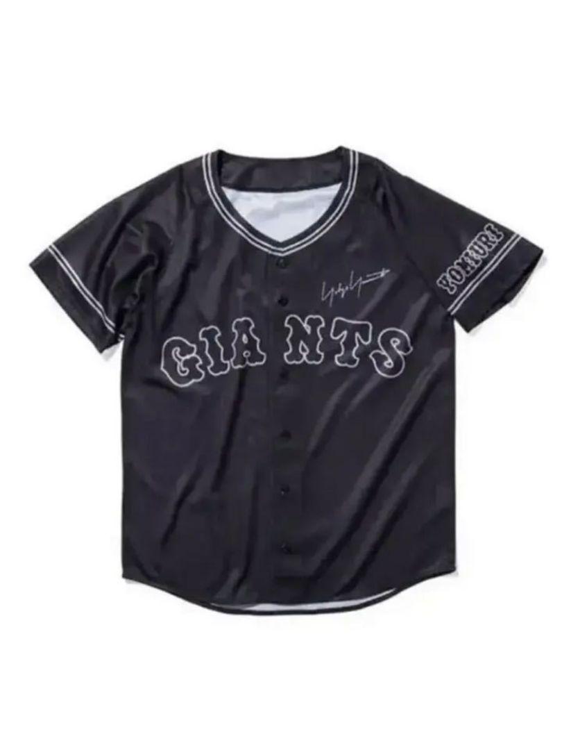 1650円 流行に 巨人 GIANTS ジャイアンツ ユニフォーム 黒 Yoji Yamamoto