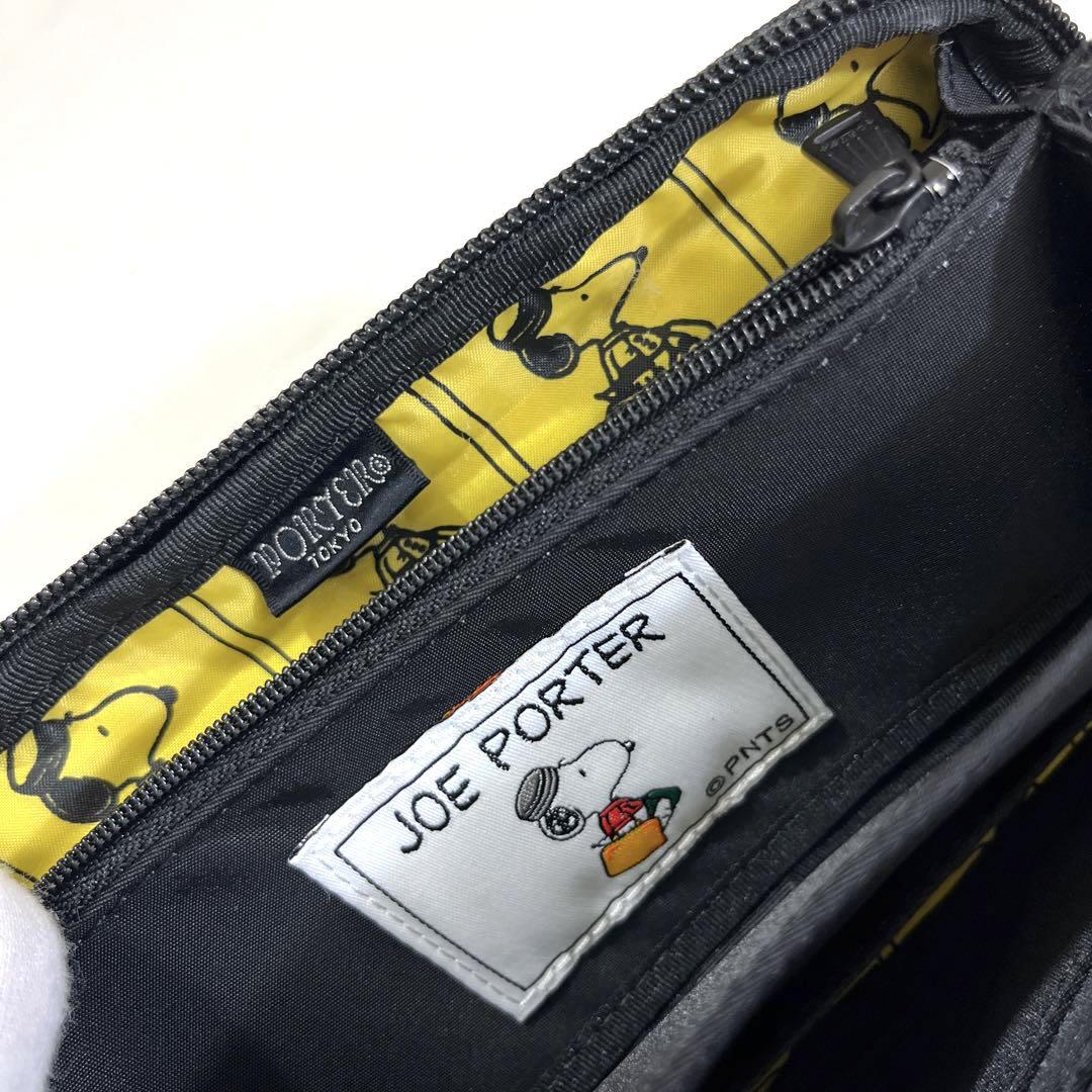 希少✨JOE PORTER スヌーピー コラボ　長財布 ラウンドジップ JOE PORTER ポーター スヌーピー SNOOPY 長財布 コラボ レア