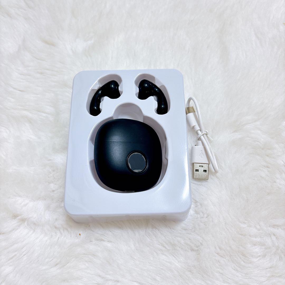 匿名配送❣️ イヤホン bluetooth ワイヤレスイヤホン　ブラック