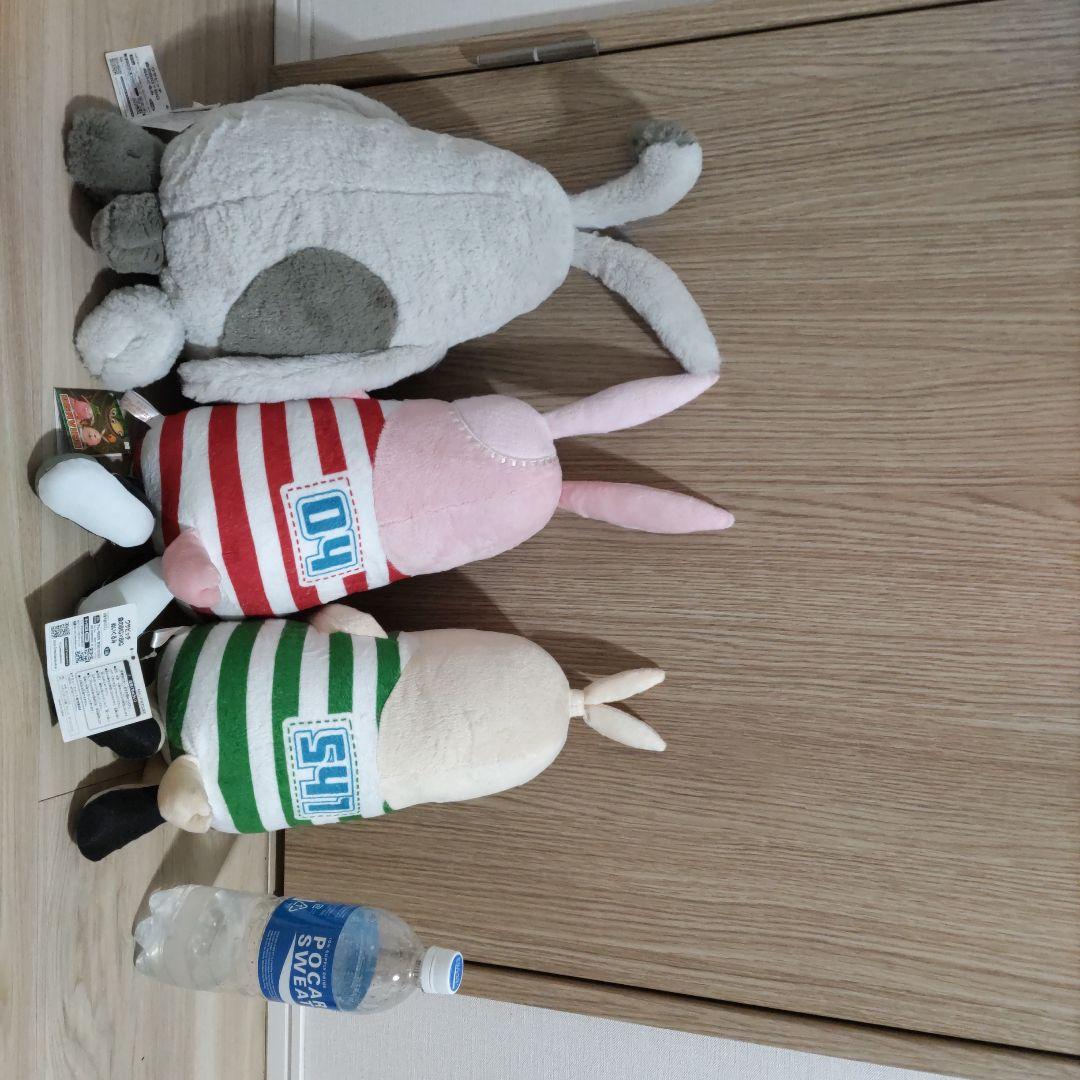 ウサビッチぬいぐるみ 3体セット（キレネンコ プーチン
