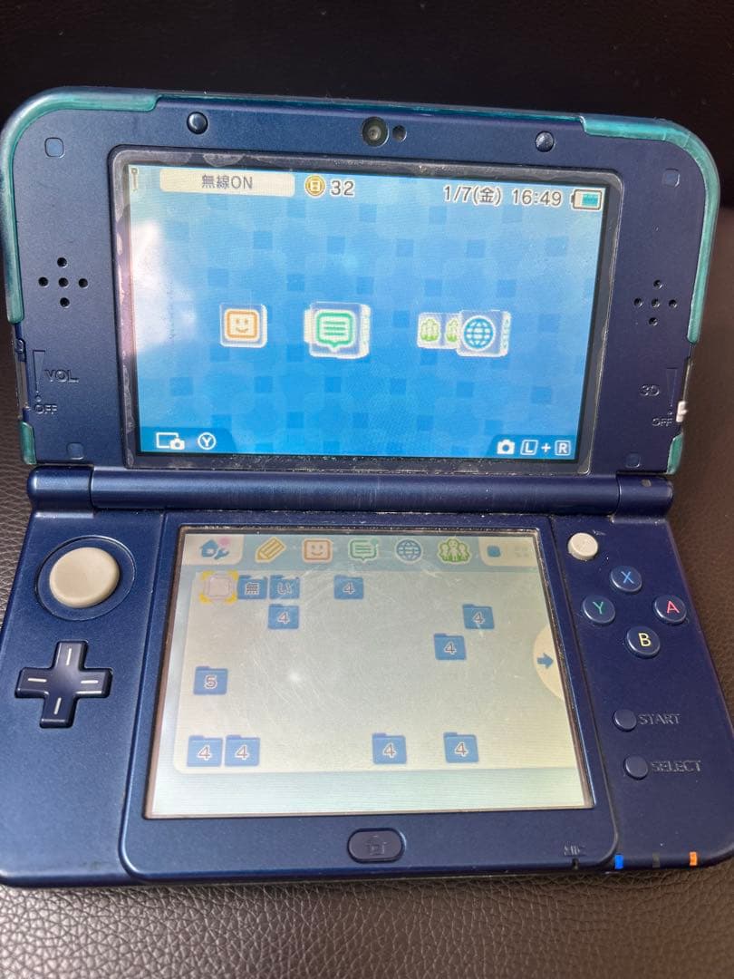 New Nintendo 3DS LL 青色 本体