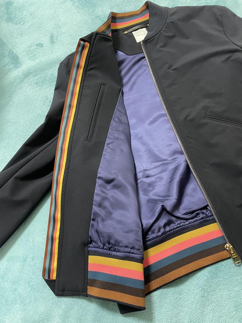 【美品】Paul Smith ストレッチMA-1 ブルゾン