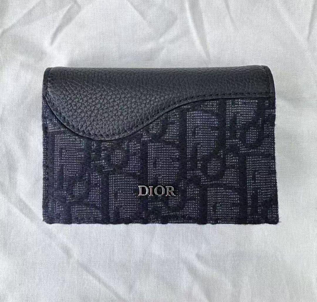 Dior 名刺入れ 黒 レザー 楽天市場】ディオール カードケース サドル フラップ カード