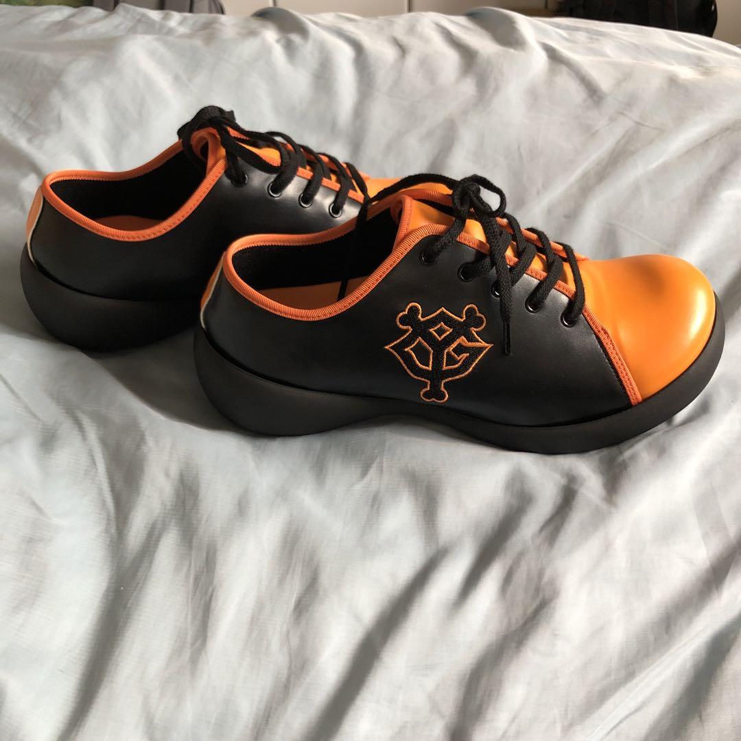 ジャイアンツシューズ ブラック×オレンジ　BCFS6901YG