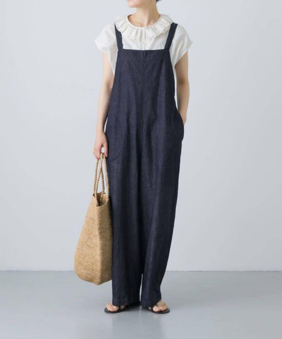 新品 かぐれ デニムイージーサロペット