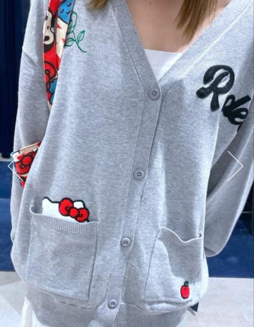 サンリオキャラクターズ カーディガン キティちゃん 新品タグ付き 羽織り