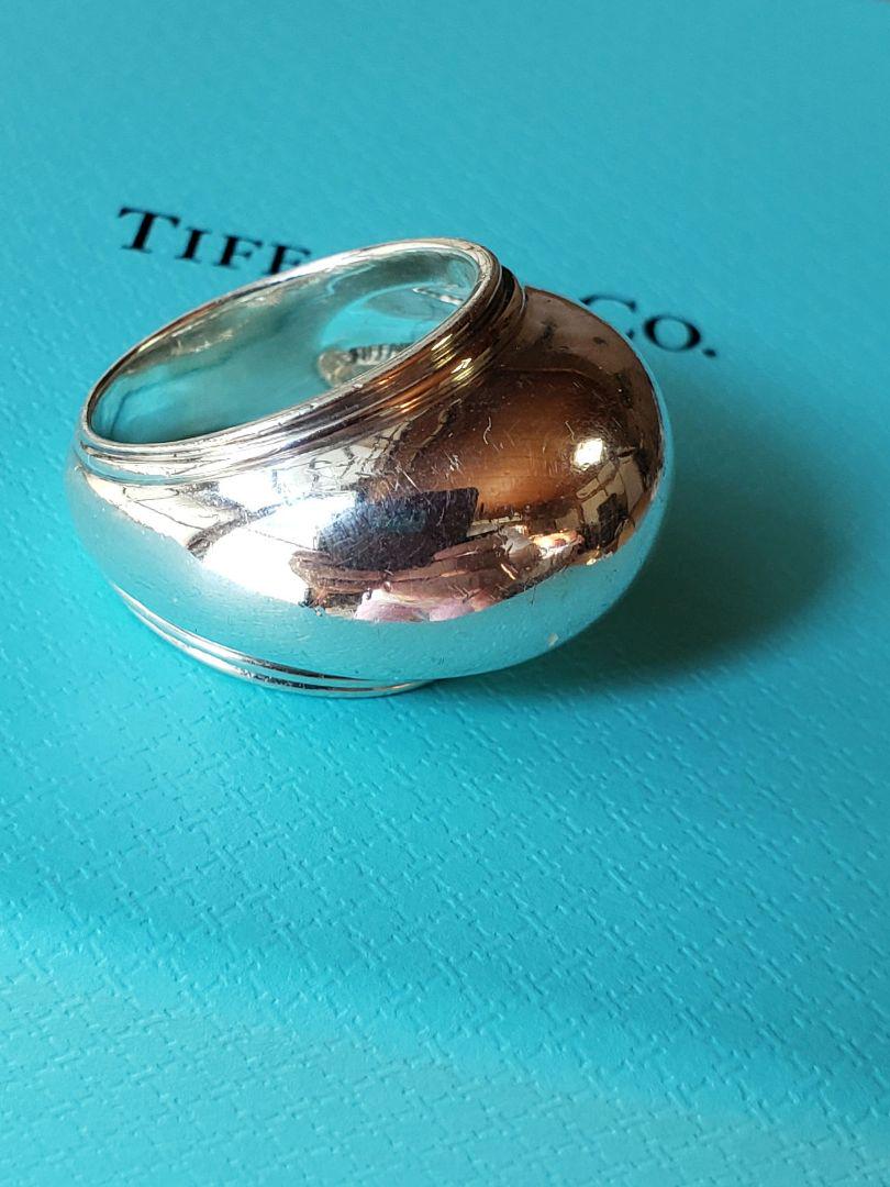 ヴィンテージティファニー　Tiffany & Co. oval ring