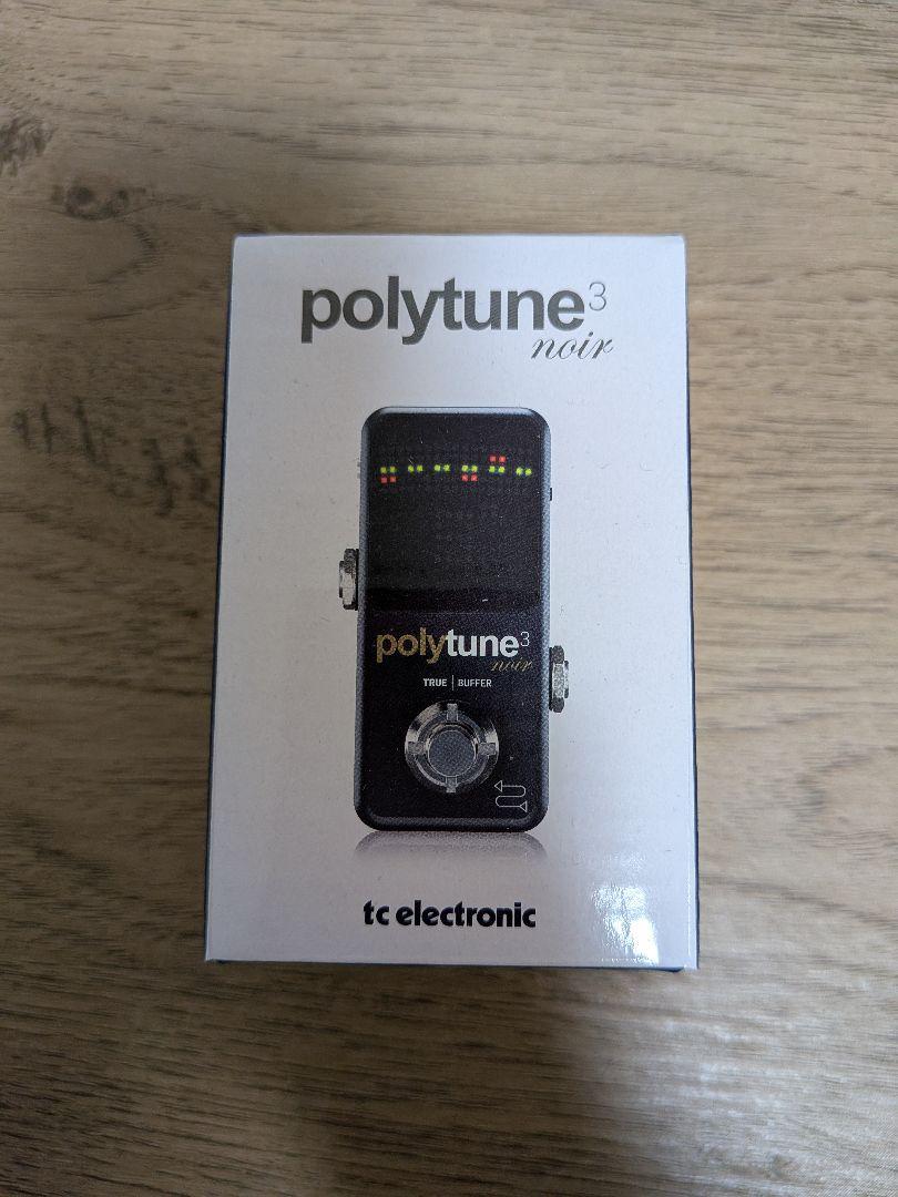tc electronic polytune3 noirギター