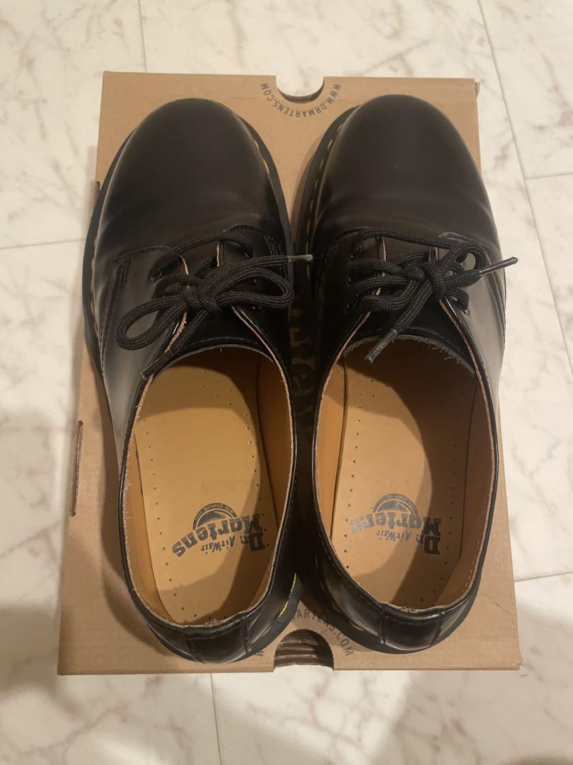 [美品]ドクターマーチン Dr.Martens 3ホールシューズ【26】ブラック