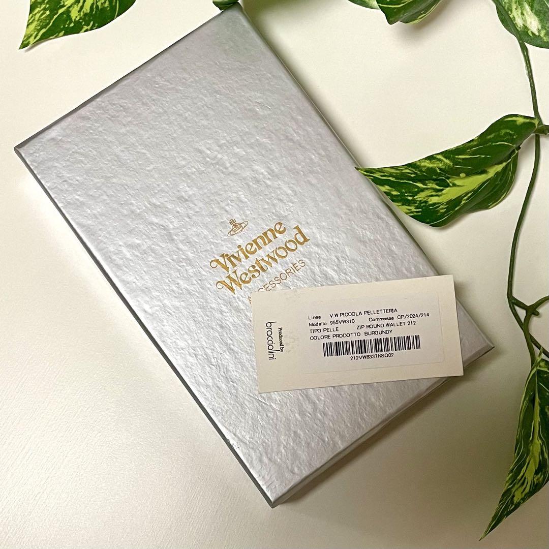 新品♡VivienneWestwood 55VV310 エナメル長財布 レッド