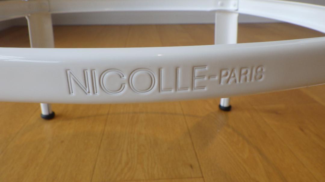 NICOLLE ニコル CHAIR チェア２ WHITE ホワイト　フランス