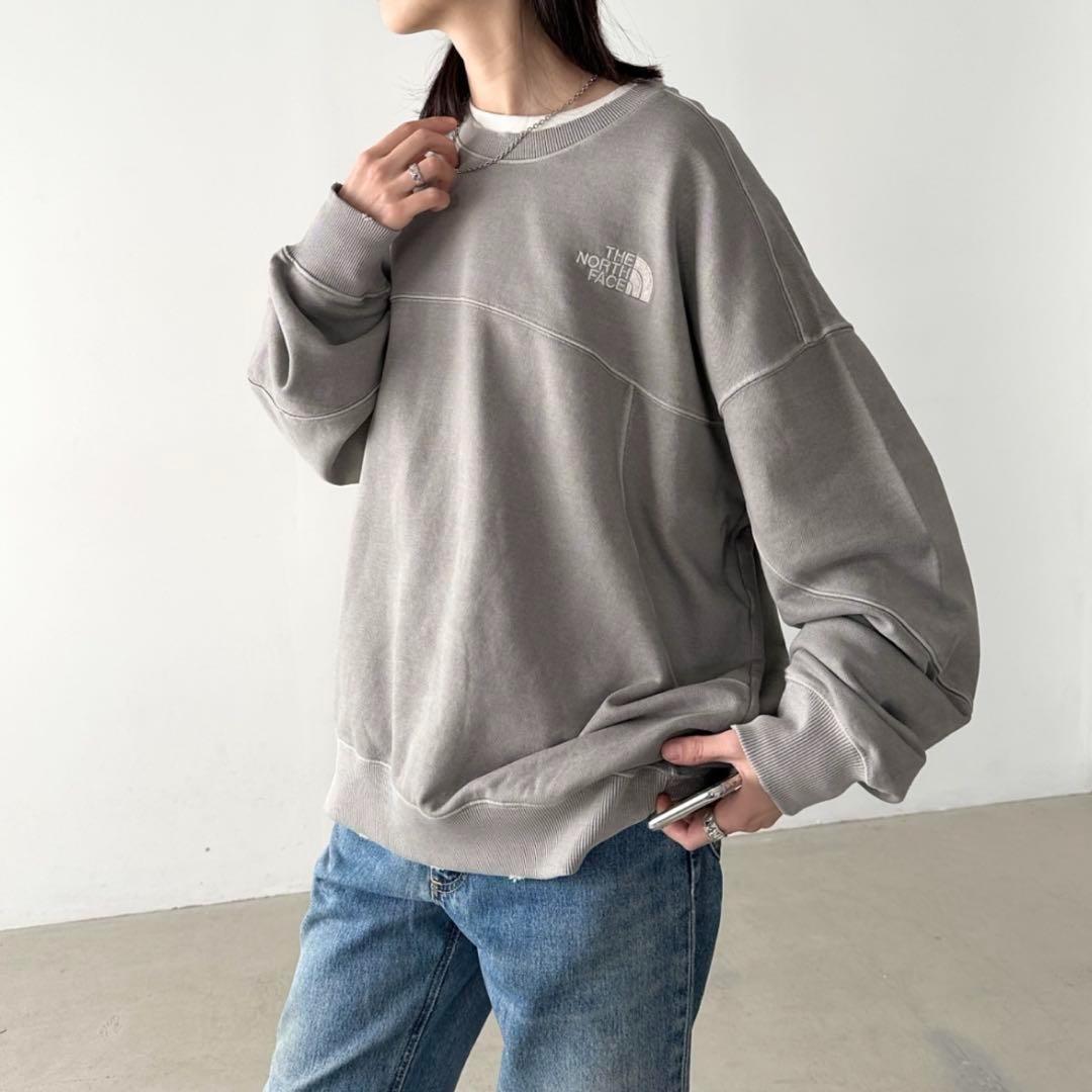 韓国限定　ノースフェイス　DYEING SWEATSHIRTS　スウェット M