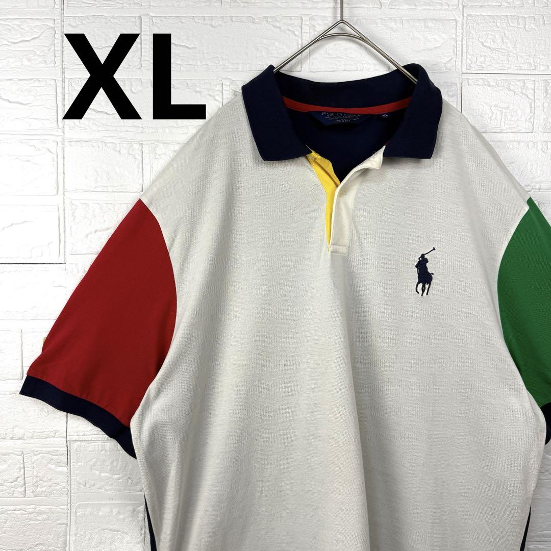 【極美品】 POLO GOLF ラルフローレン ポロシャツ 切り替えカラー