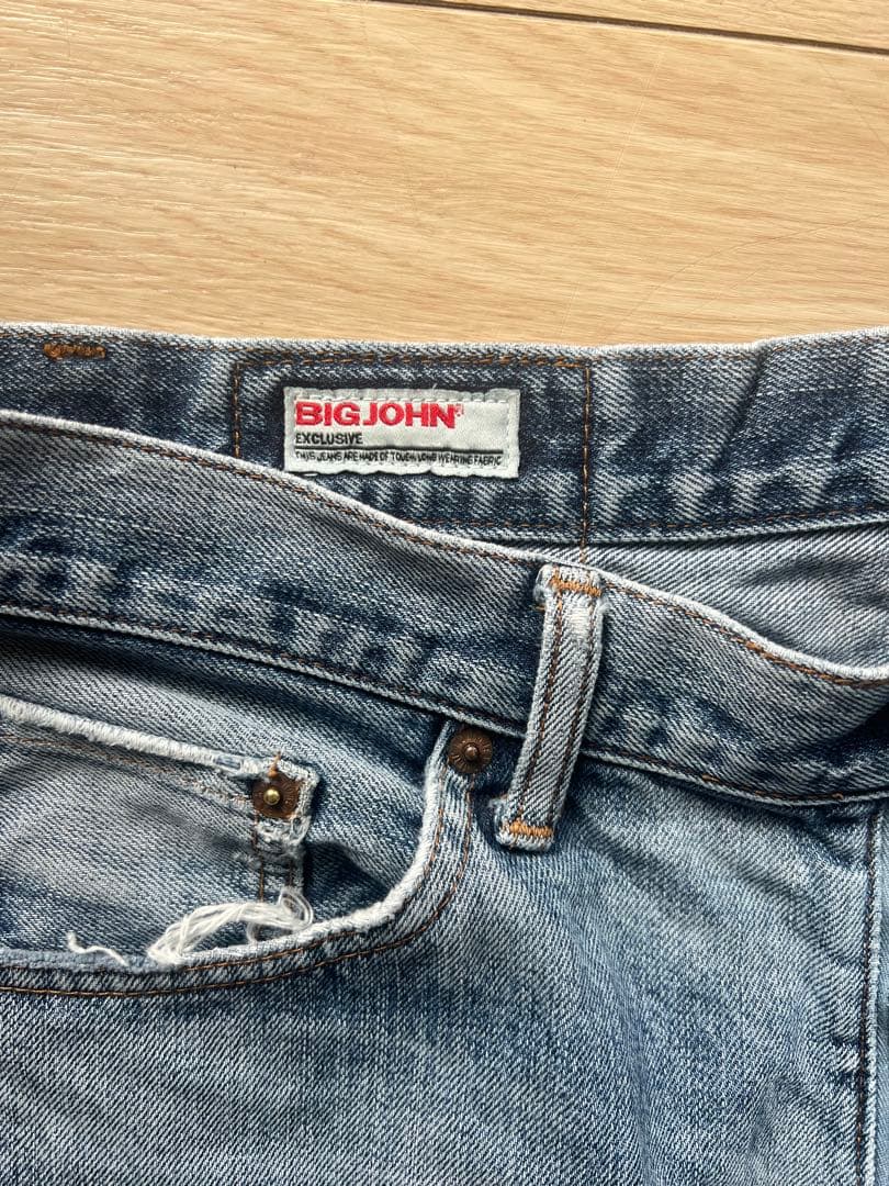 BIG JOHN ストレートジーンズ BIG JOHN ストレートジーンズ