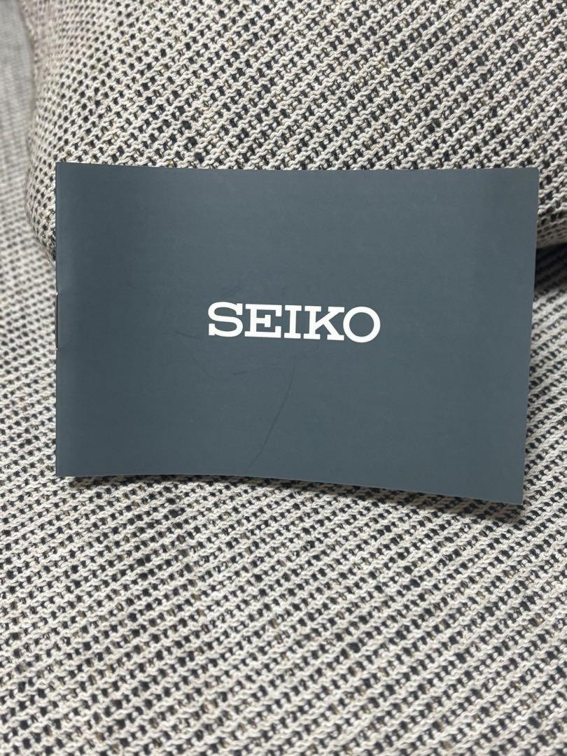 SEIKO クロノグラフ グリーン文字盤