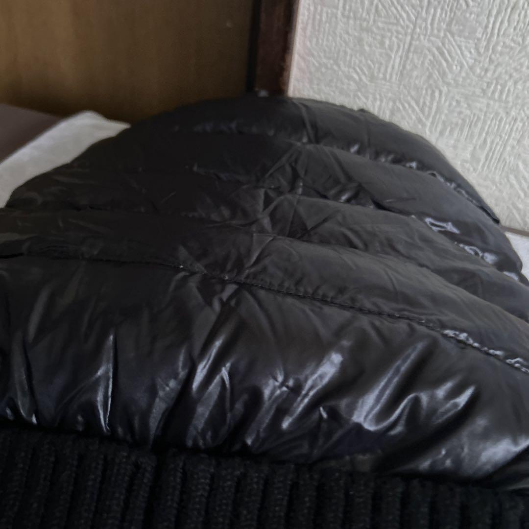 Herno 黒 ダウン帽子　ヘルノお値下げします Herno 黒 ダウン帽子 ヘルノお値下げします