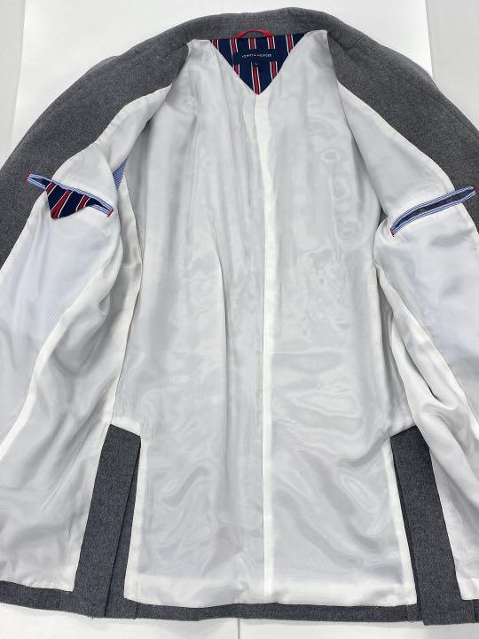 10%OFF トミーフィルフィガー ジャケット グレー Lサイズ ウール 値下げ tnfNA-m72516984448 人気正規品