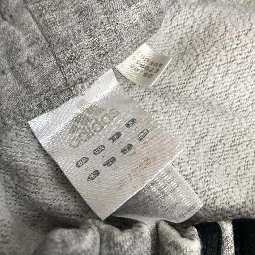 レア 00s adidas バギー スウェットパンツ ワイドレグ グレー Y2K