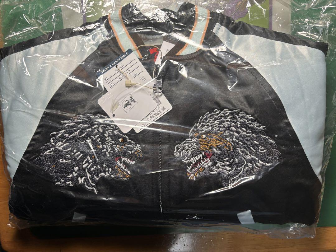 【新品タグ付き未使用】ゴジラ　スカジャン