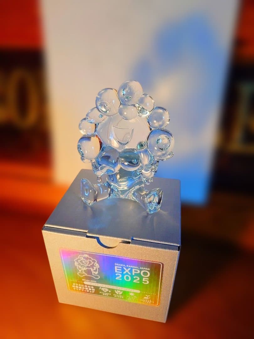 (10月13日まで)ミャクミャク クリアフィギュア(クリア)