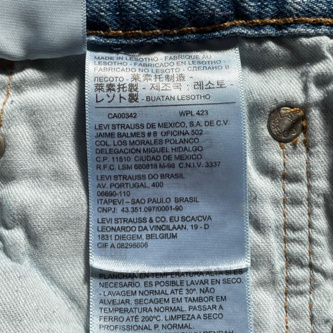 レソト製 Japan Levi ヒゲ リーバイス 569 W34 L34