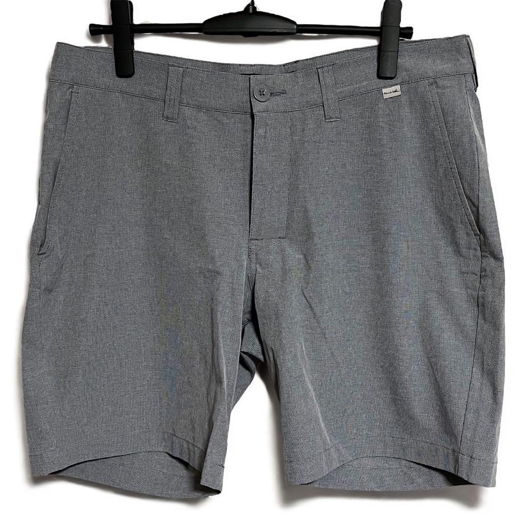 トラヴィスマシュー ゴルフ ショートパンツ グレー 34 ストレッチ吸水速乾素材