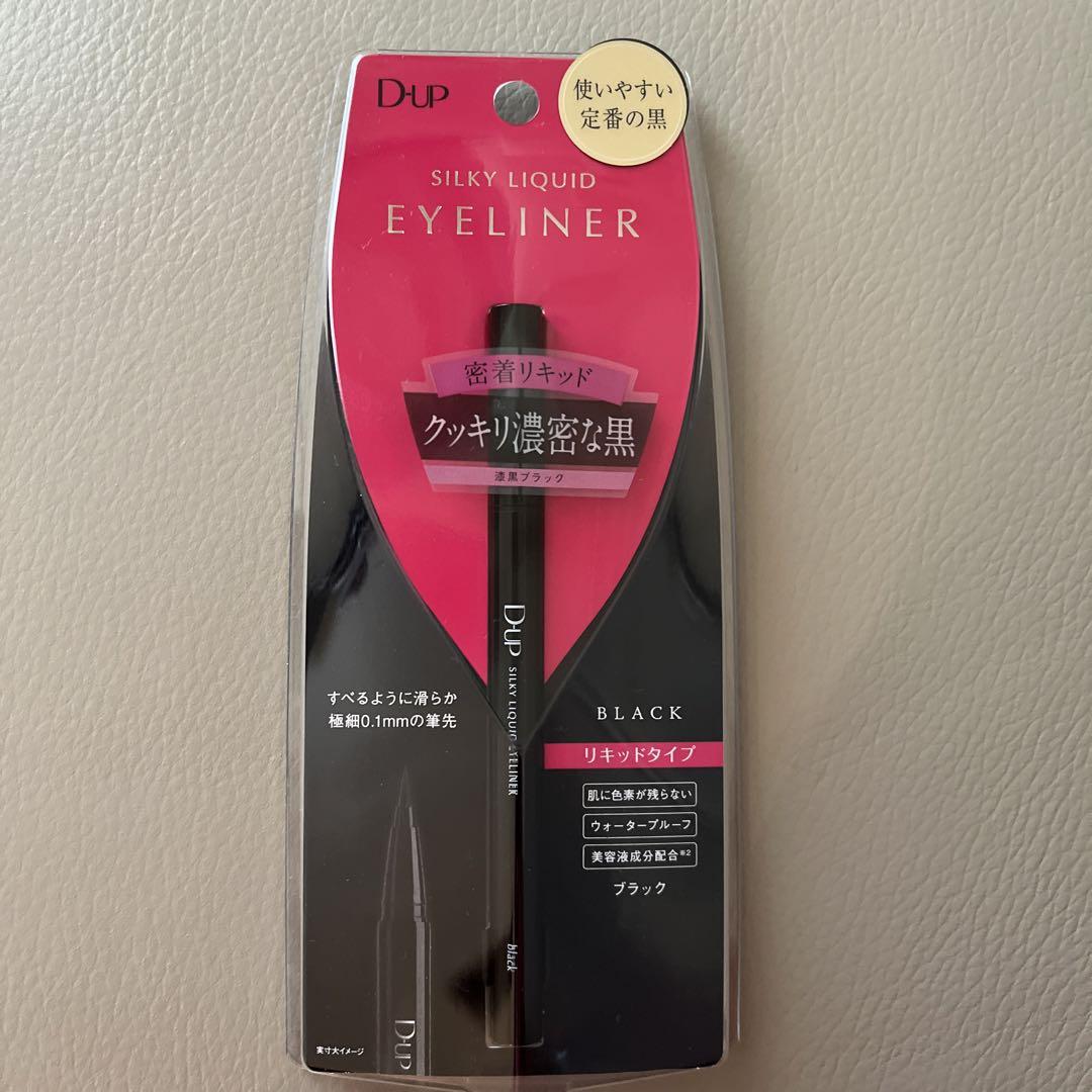 Dup シルキーリキッドアイライナー ブラック 0.1mm
