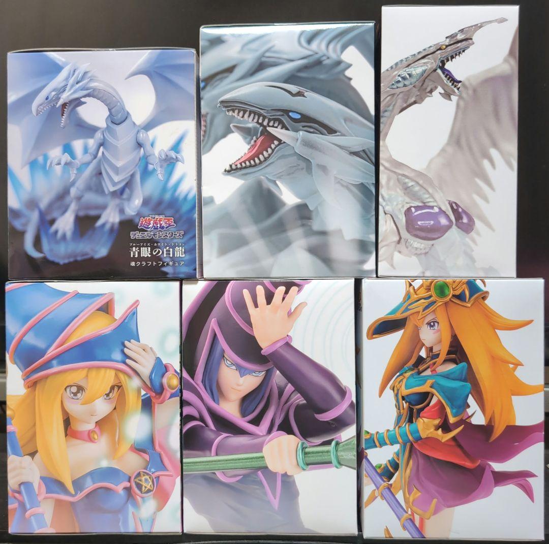激安/新作 遊戯王 ブラック・マジシャン・ガール他フィギュア 計6体セット その他