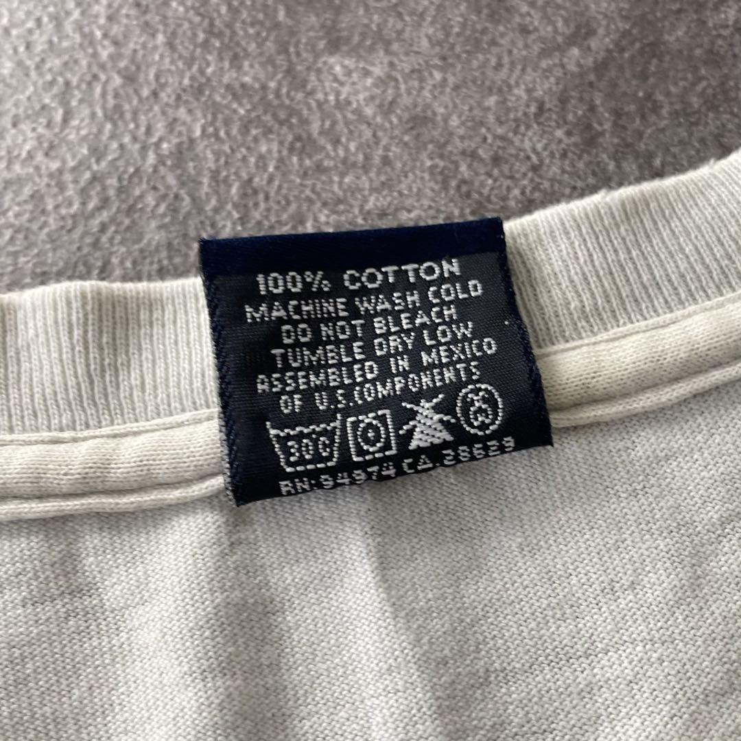 90~'00s 紺タグ STUSSY スケジュール 12''S/S Tee XL