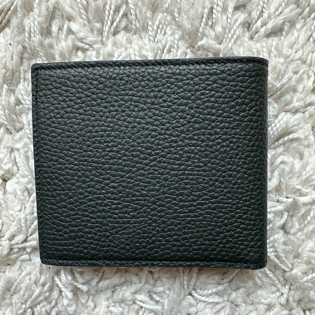 GUCCI グリーン 二つ折り財布 レザー