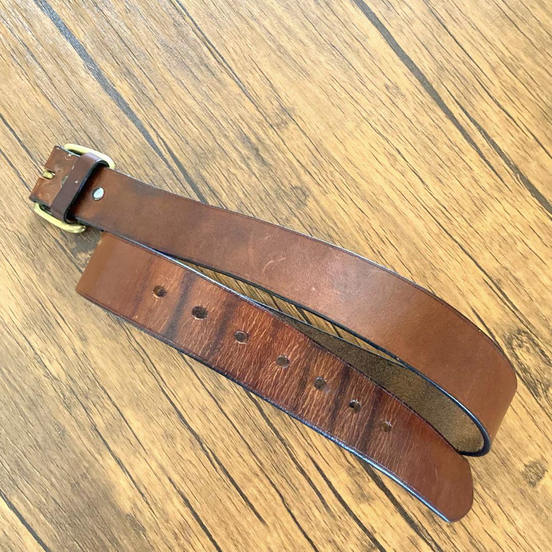 FILSON フィルソン レザーベルト ブラウン 米国製 USA 32 - メルカリ