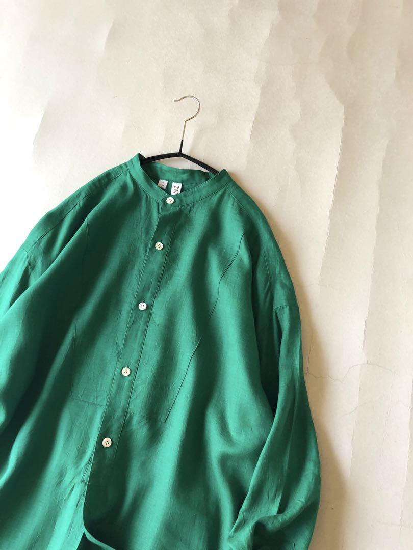 Traditional Weatherwearリネン100%ゆったりシャツ