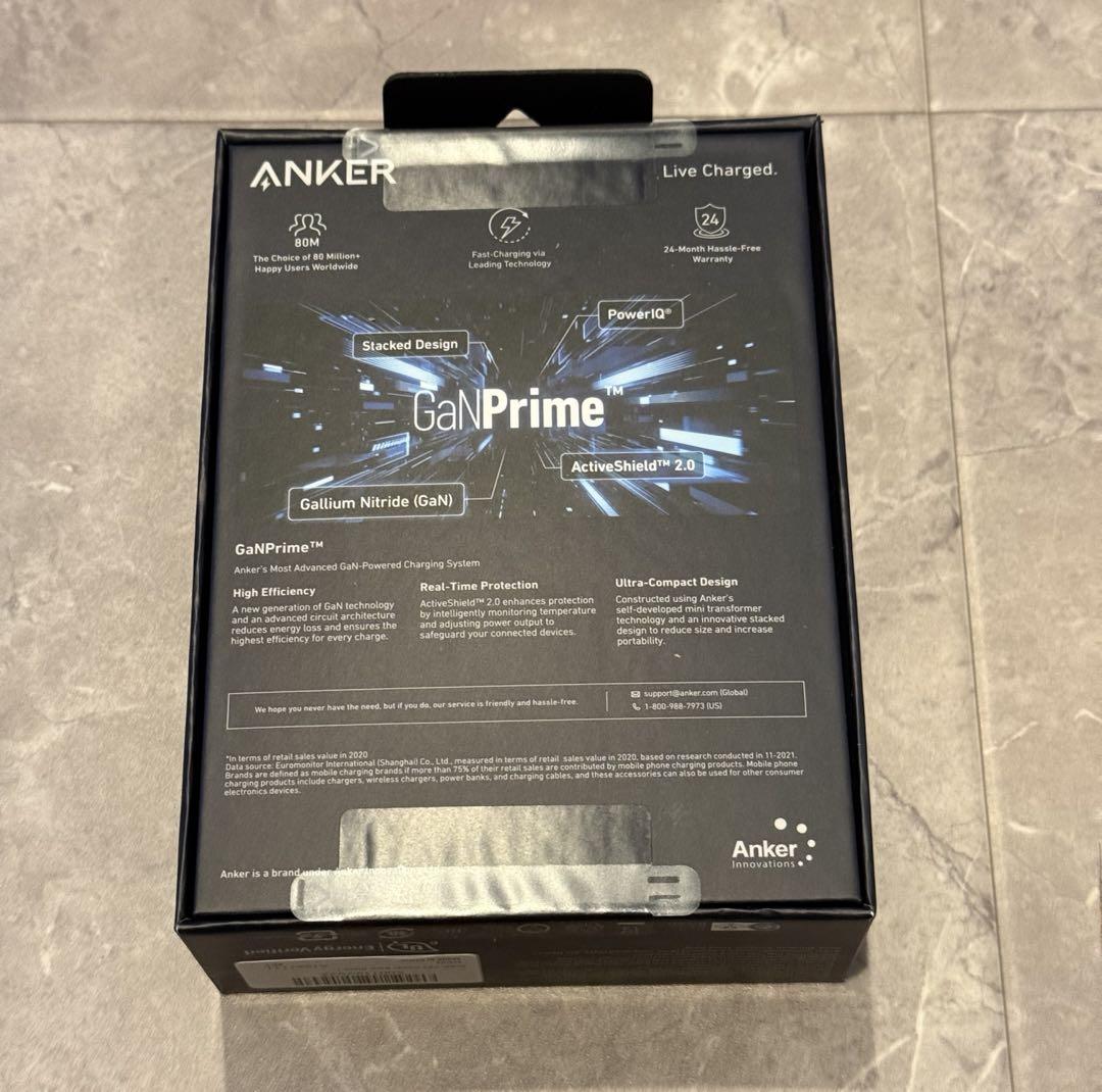 新品未開封★Anker 733 Power Bank
