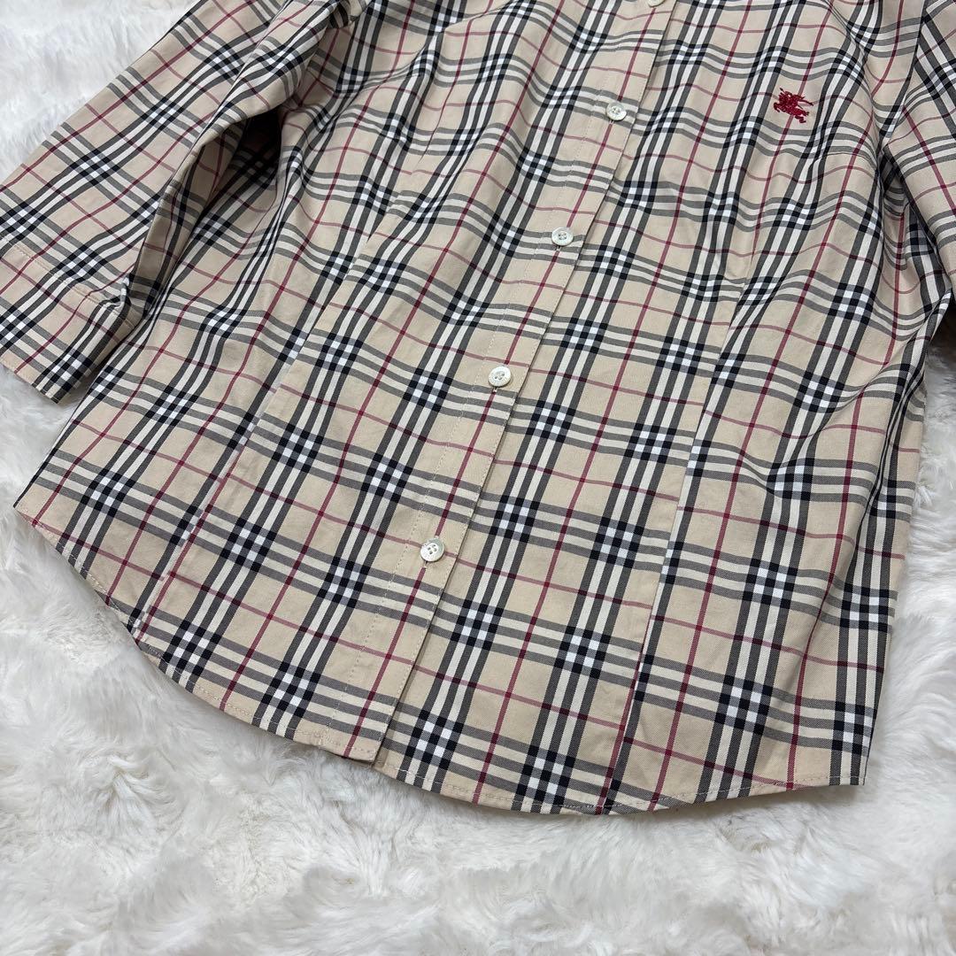 BURBERRY LONDON バーバリーロンドン ノバチェック 7分袖 シャツ BURBERRY LONDON バーバリーロンドン ノバチェック 7分袖 シャツ