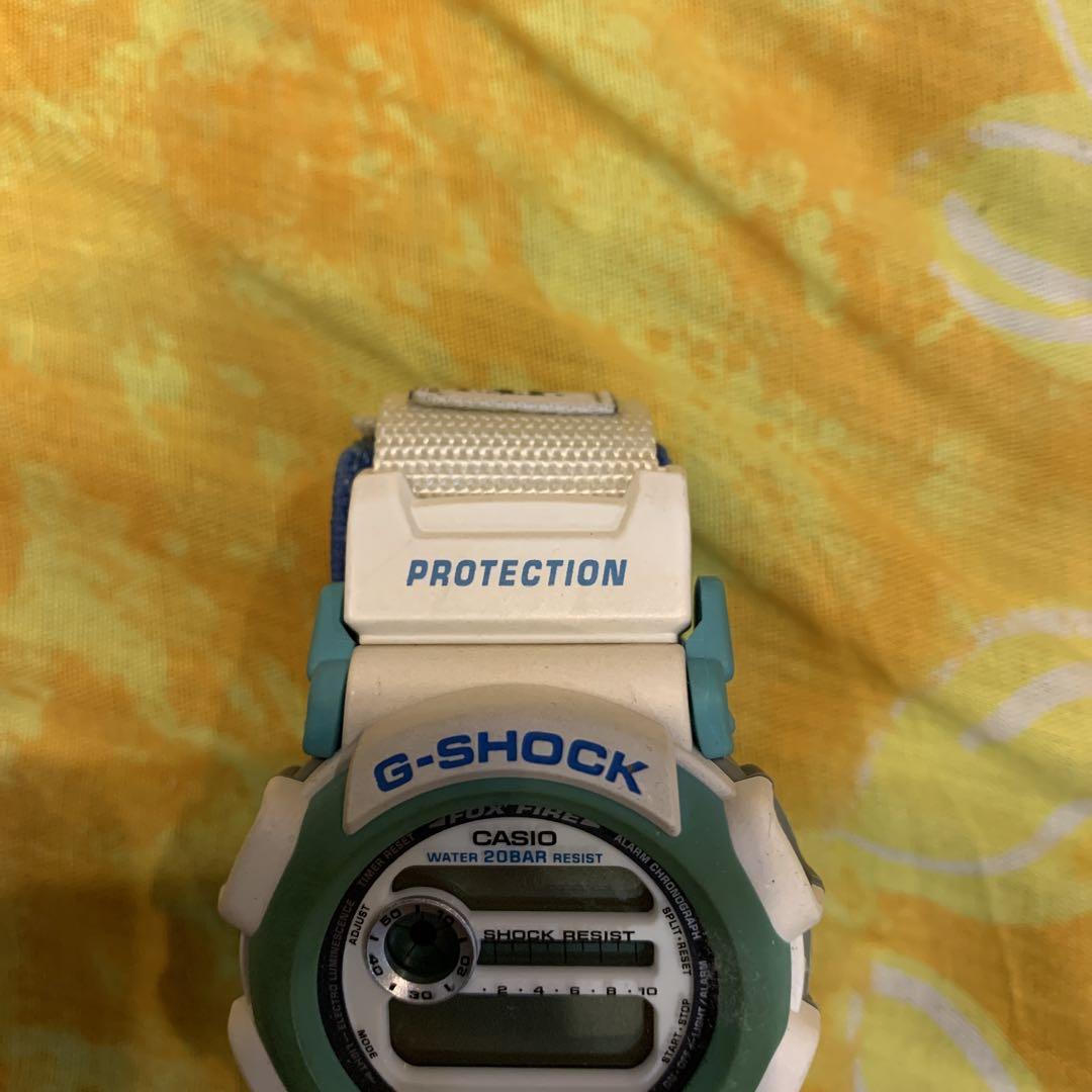 G-SHOCK DW-6900 ホワイト/グリーン箱無し