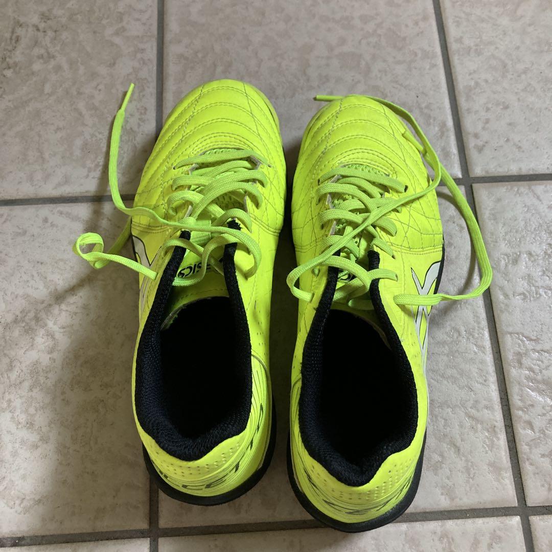 ASICS 蛍光イエロー サッカーシューズ NEW 100% ASICS DS LIGHT 蛍光イエロー サッカーシューズ - メルカリ