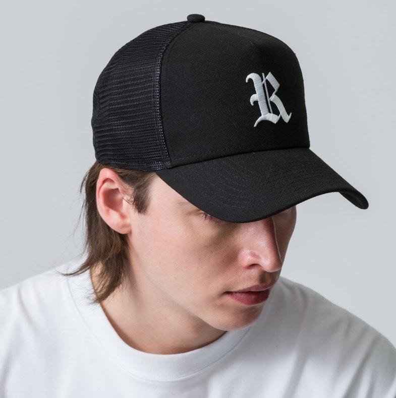 ロンハーマン Ron Herman NEW ERA メッシュRロゴキャップ 黒