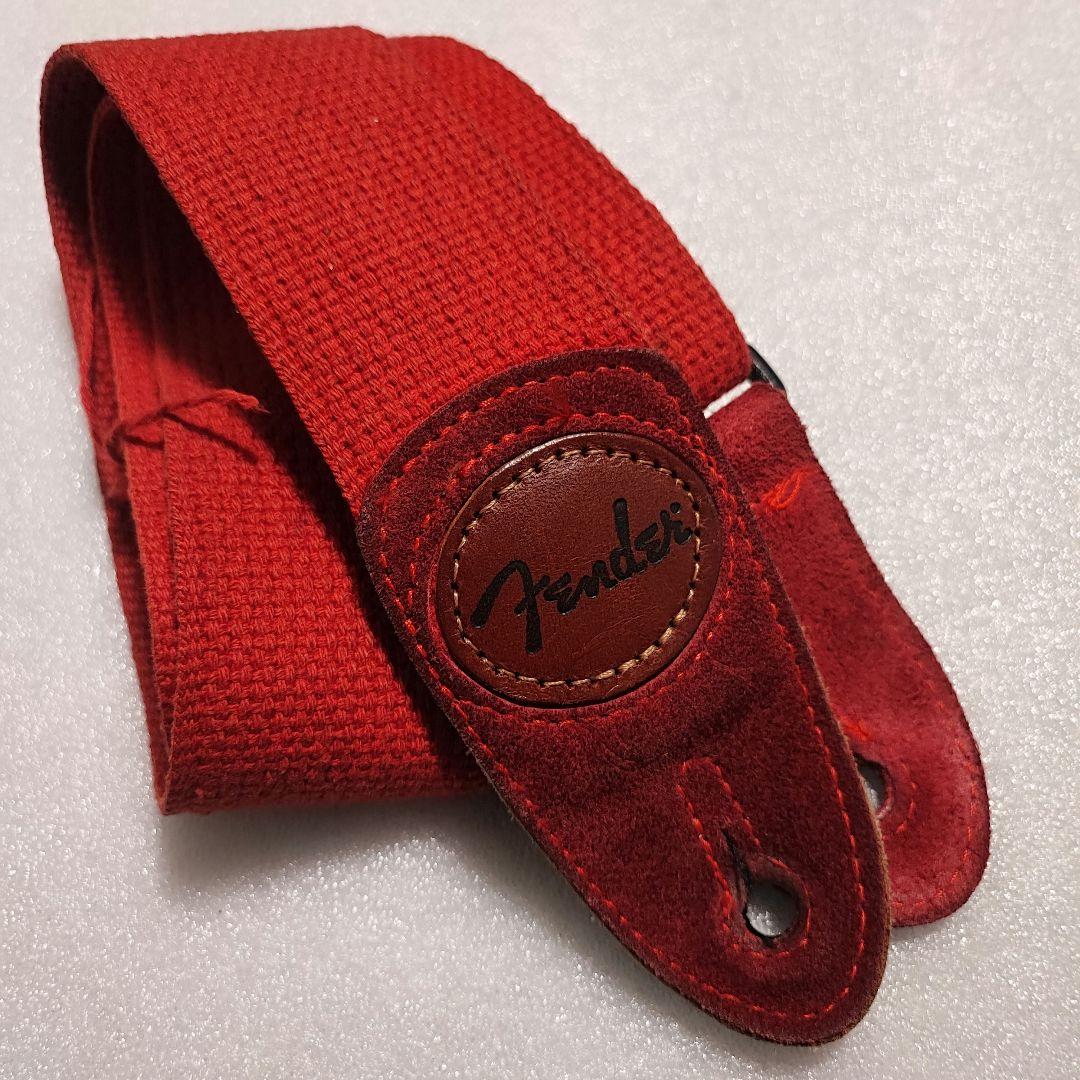 Fender　ストラップ　レザーコンビ