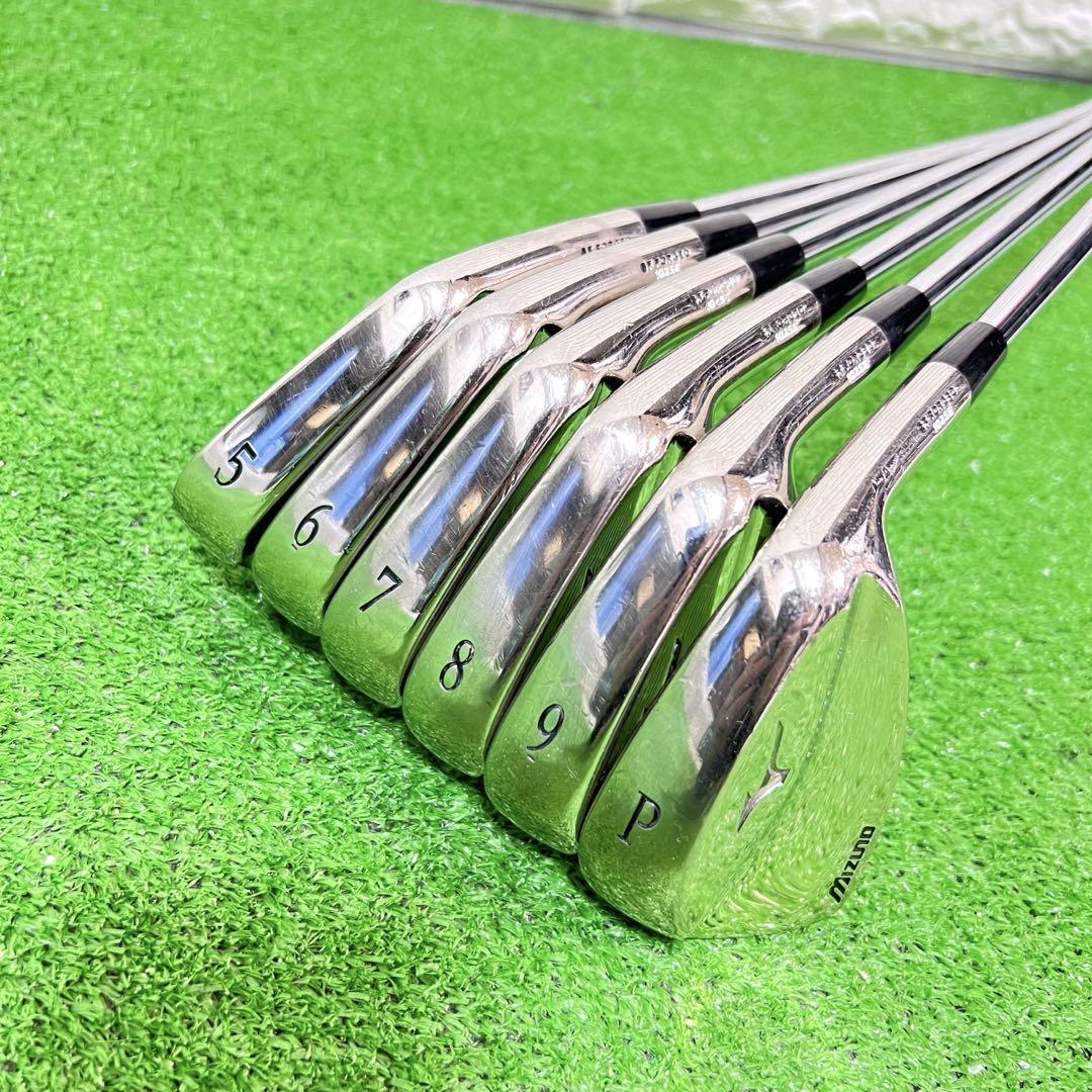 極上品 Mizuno MP-5 マッスルバックアイアン ダイナミックゴールド 画像4
