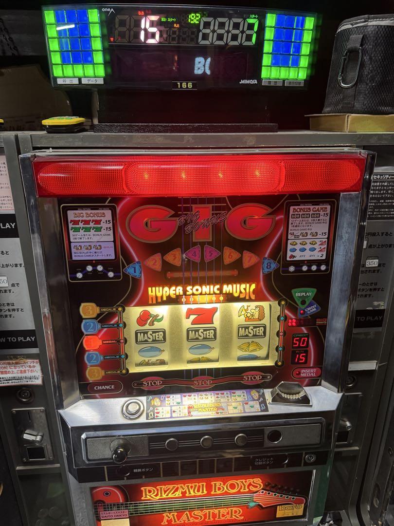 パチスロ実機　リズボーイマスター