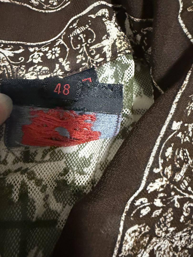 JeanPaul Gaultier ゴルチエ　半袖シャツ　パワネット　48 JeanPaul Gaultier ゴルチエ 半袖シャツ パワネット 48 - メルカリ