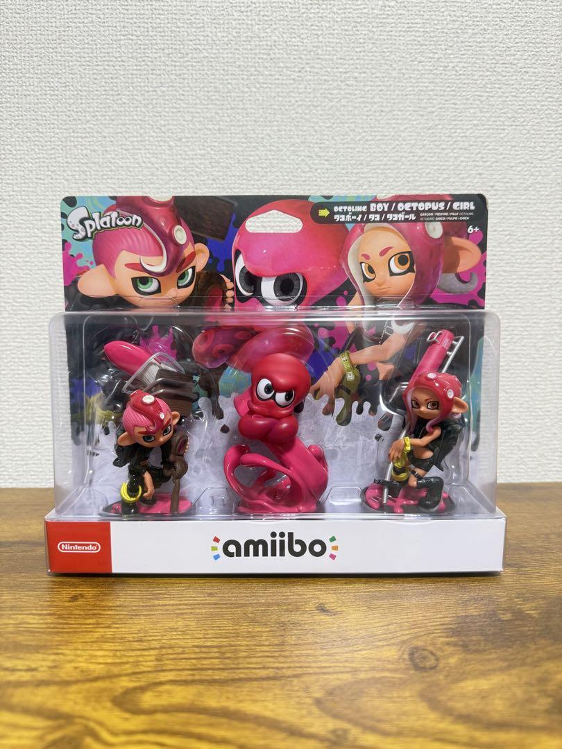 アミーボ AMIIBO トリプルセット タコガール タコ タコボーイ 新品