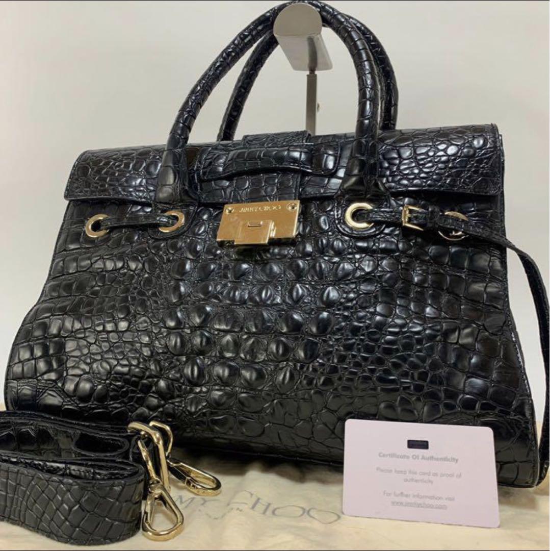 【極美品】ジミーチュウ ショルダーバッグ バレンタイン レディース 極美品】ジミーチュウ ショルダーバッグ バレンタイン レディース