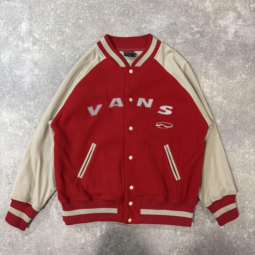 90s old vans スタジャン アメカジ スナップボタン 旧ロゴ