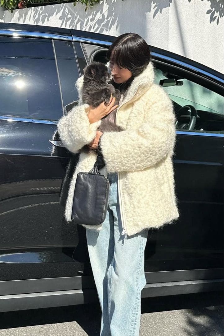 【連休値下げ】CLANE MOHAIR LOOP DOWN COAT 【連休値下げ】CLANE MOHAIR LOOP DOWN COAT