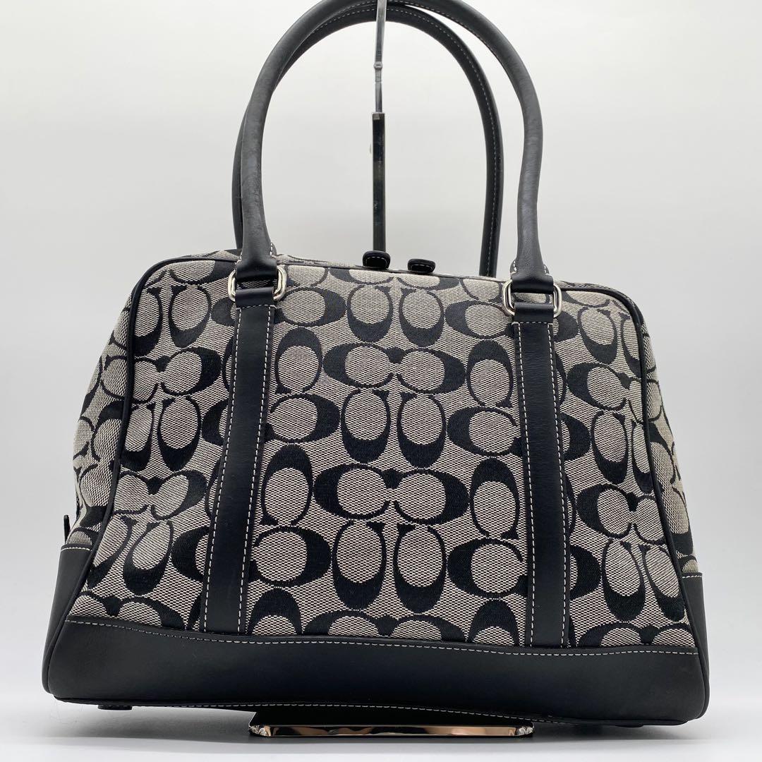 COACH コーチ トートバッグ シグネチャー キャンバス レザー A4