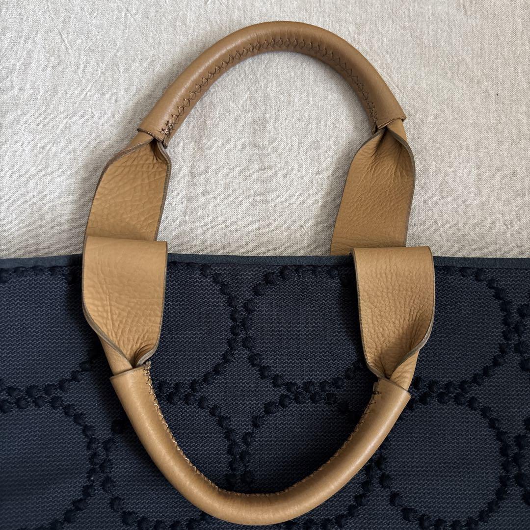 ミナペルホネン　marron bag タンバリン ミナペルホネンmarron bag タンバリン