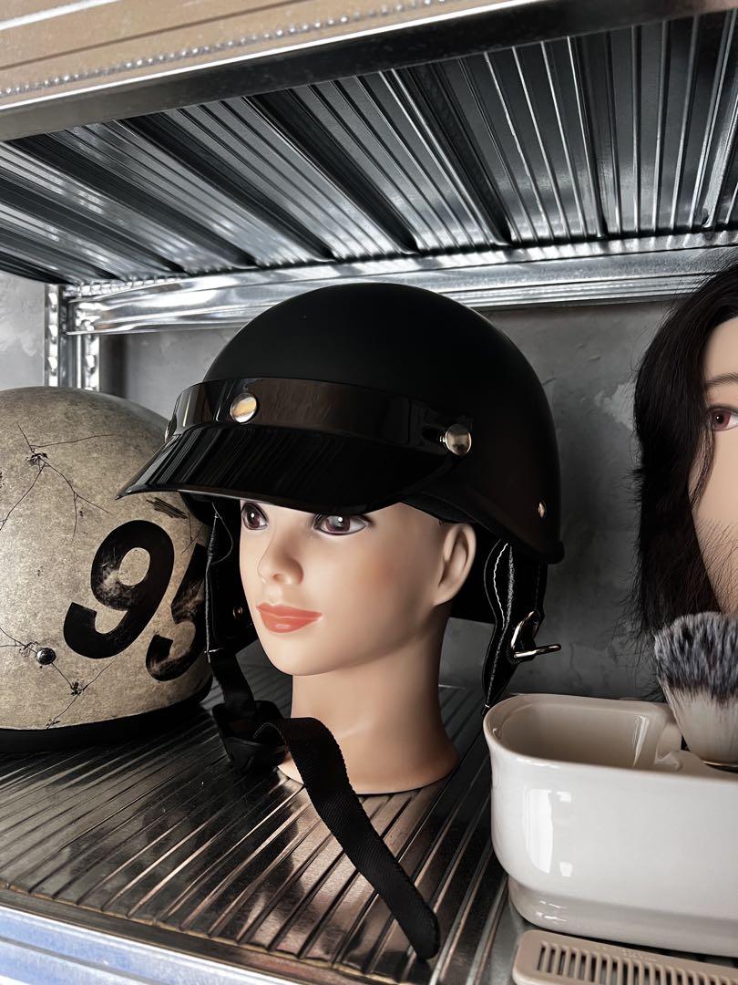 bary購入　ショーティーヘルメット黒shorty helmet