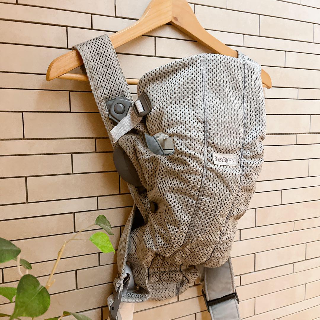 ベビービョルン mini メッシュ グレー