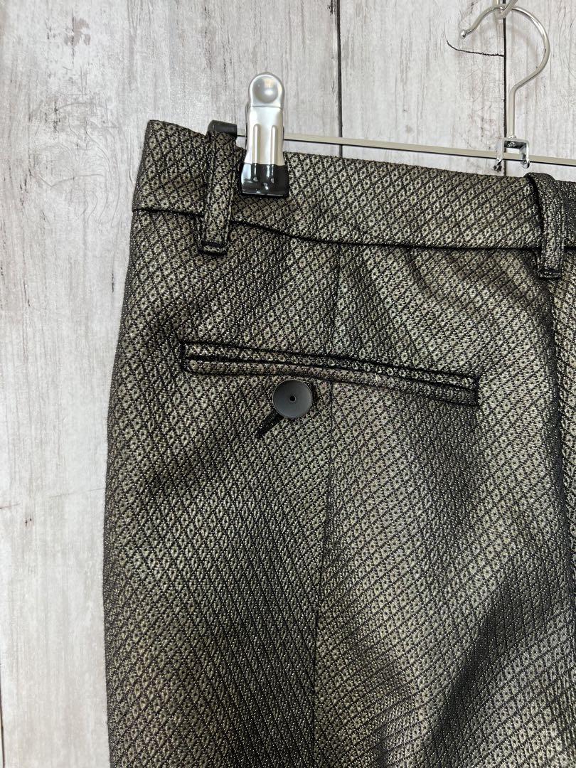 驚きの値段 TOM REBL テーパードパンツ ゴージャス カーキゴールド トムレヴェル パンツ